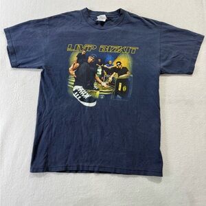 Vintage 2000 Limp Bizkit Chocolate Starfish Tour T-shirt Size L